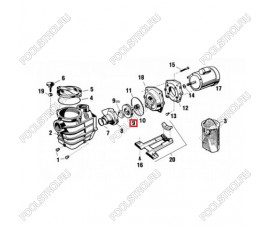 Крыльчатка к насосам Hayward Super II (SPX3031CE) Крыльчатка к насосам Hayward Super II (SPX3031CE)