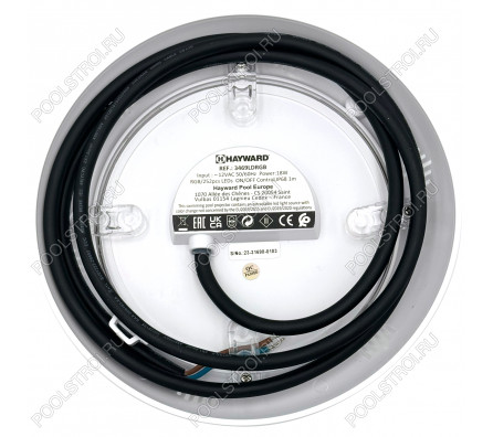 Прожектор Hayward LED ColorLogic FLAT, 18W, RGB, 1,5