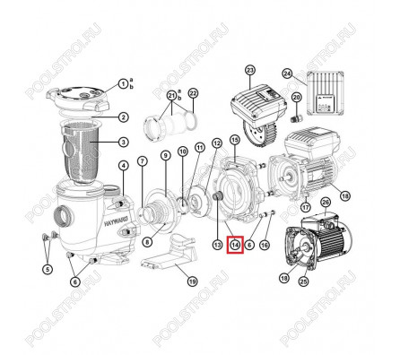 Прокладка Hayward TriStar (SPX3200T)